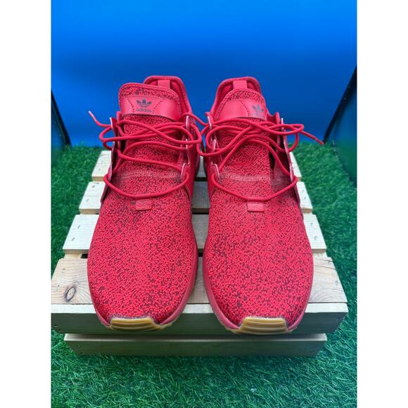 Adidas X_PLR Red Black Melange Gum Sole Sneakers - Men Size 12 main image 5
